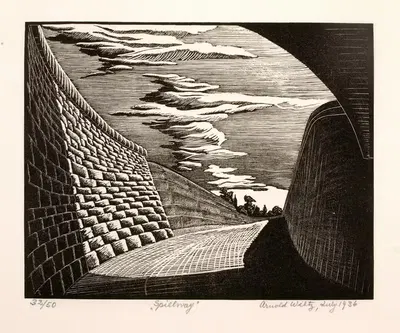 Перелив by Арнольд Уилтц, 1936 — digital art print download