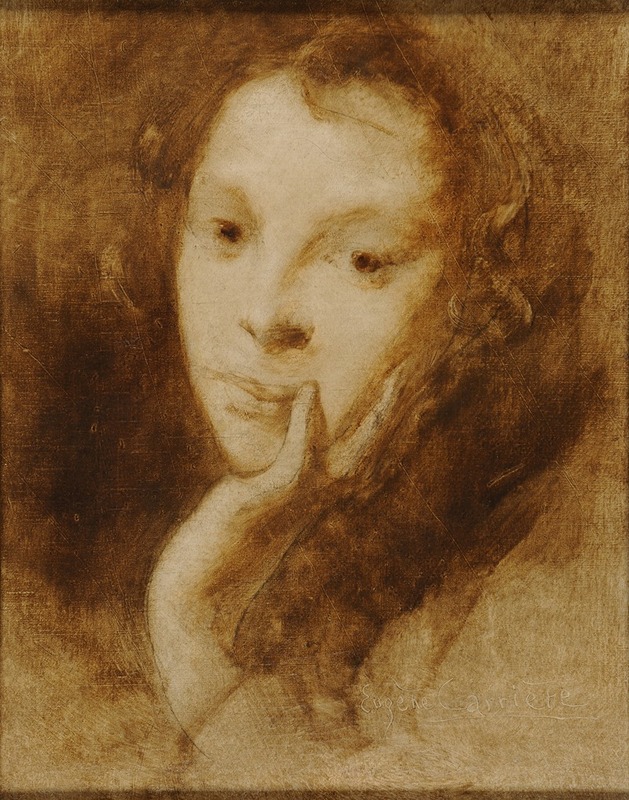 La fille de l'artiste — Eugène Carriere