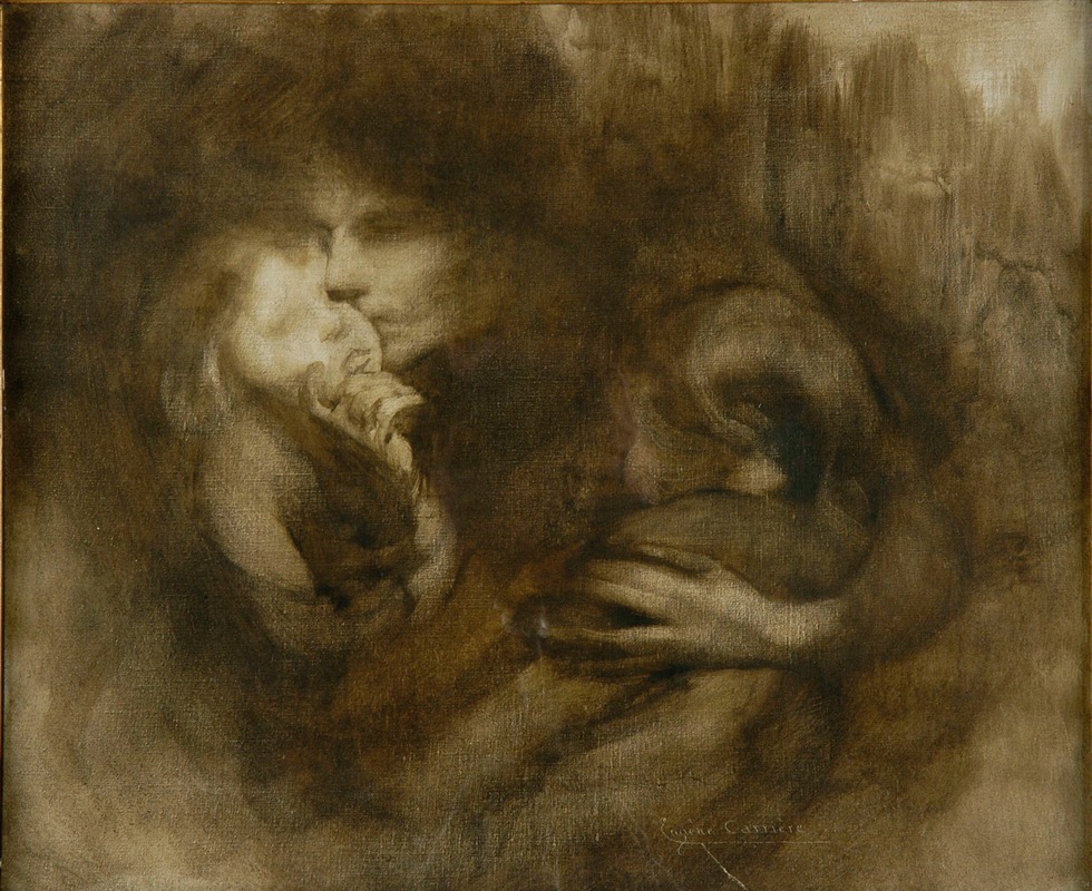 Maternité by Южен Каррьер — digital art print download