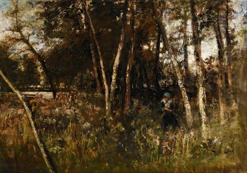 Near The Heustadelwasser, Vienna — Emil Jakob Schindler
