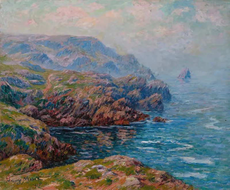 Земля Кледен by Генри Морет, 1910 — digital art print download