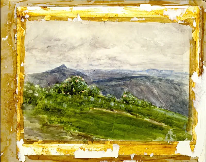 Mountain Landscape, Highlands, North Carolina — Henry Ossawa Tanner