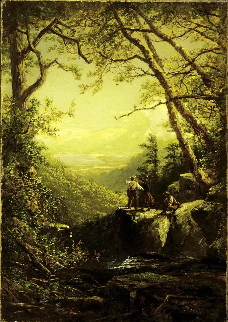 Катаерскил Клов, январь 1865 by Джеймс Дэвид Смилли, 1865 — digital art print download