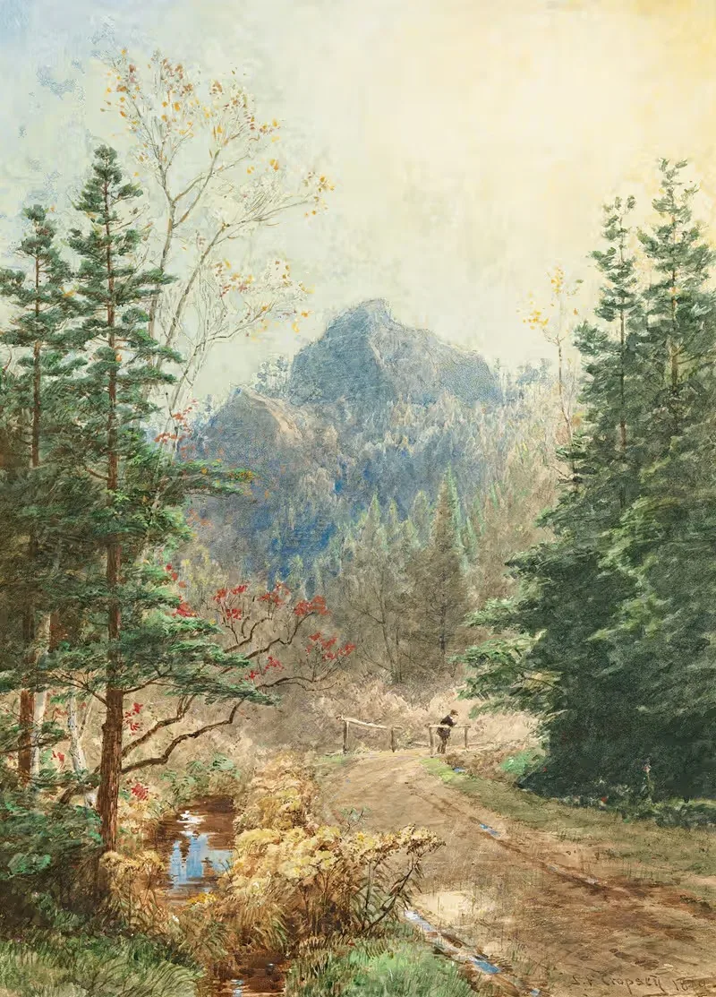 Greenwood Notch, New Jersey — Jasper Francis Cropsey