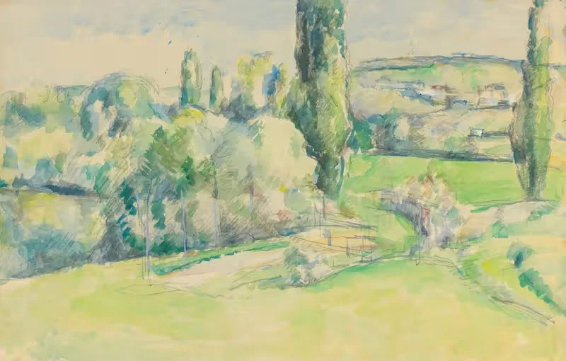 La Côte Du Jallais À Pontoise — Paul Cézanne
