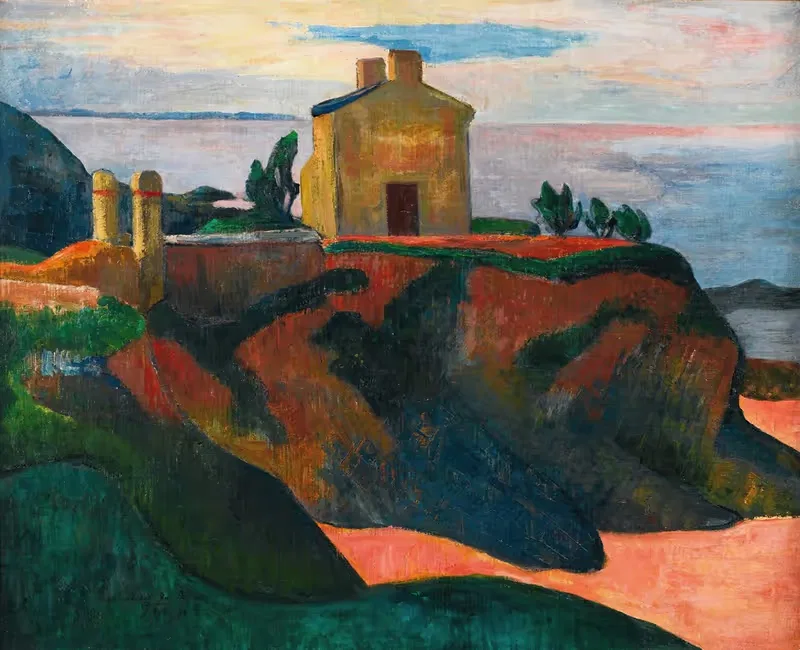 La Maison Du Pan-Du by Paul Gauguin, 1890 — digital art print download