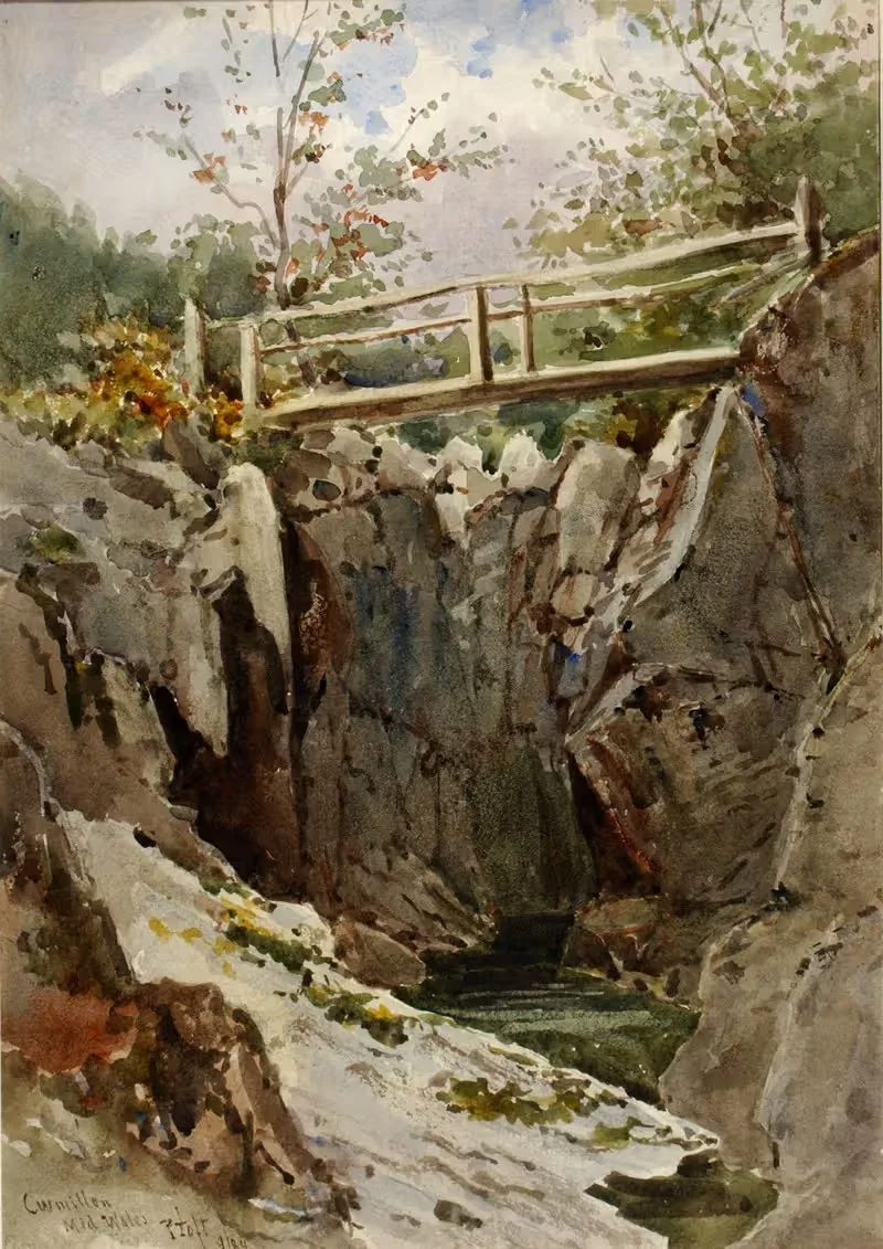 Curmillon, Mid-Wales by Peter Toft, 1884 — digital art print download