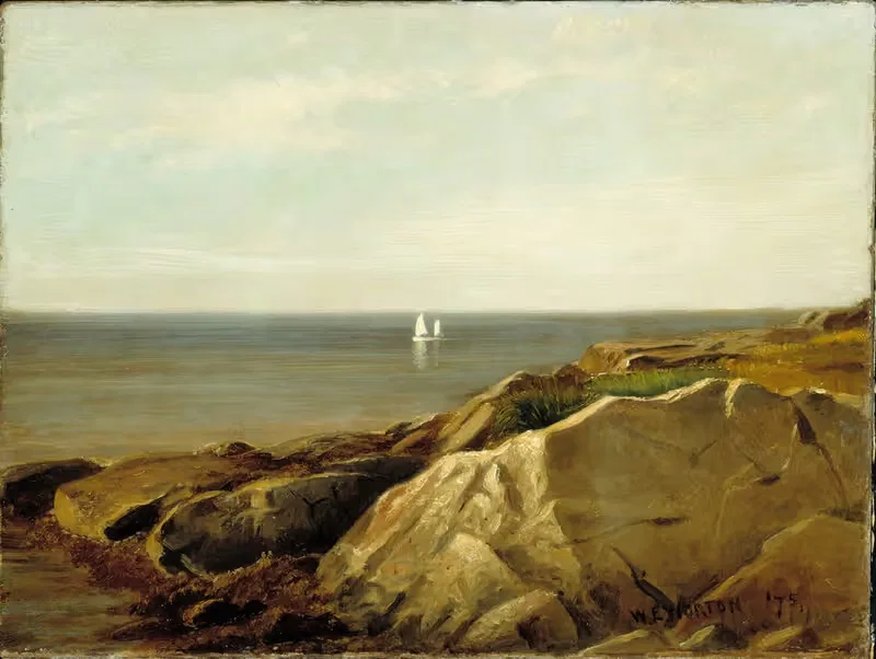 Maine Coast by William Edward Norton, 1875 — digital art print download