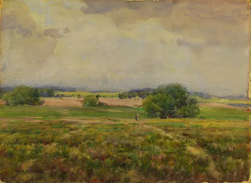 Over The Maryland Fields by William Henry Holmes — digital art print download