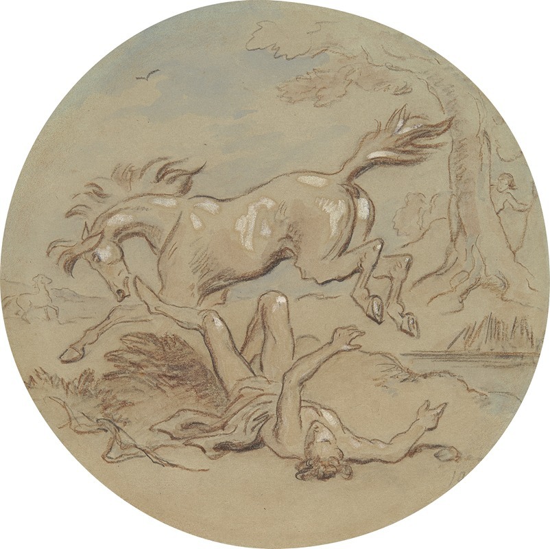 Venus and Adonis pl10 by Хаблот Найт Браун — digital art print download