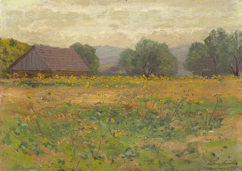 In the Meadow by Ferdinand Katona, 1906 — digital art print download