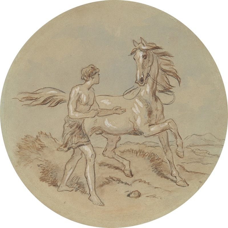 Venus and Adonis pl18 by Хаблот Найт Браун — digital art print download