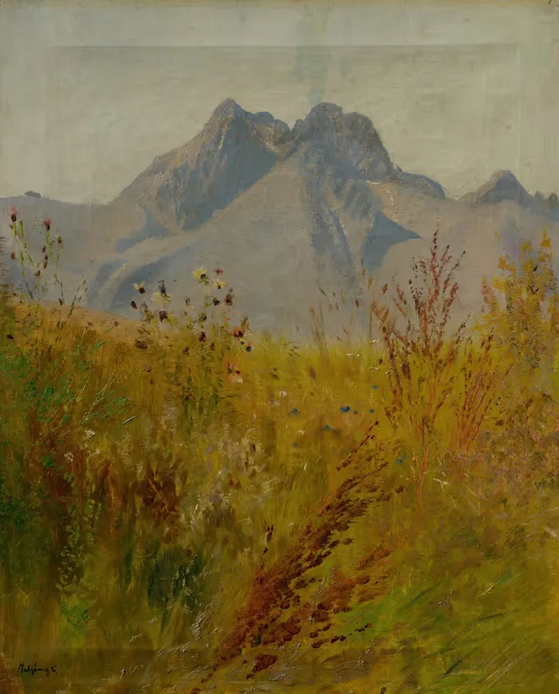 Lomnický Peak by Ladislav Mednyánszky, 1890–1900 — digital art print download