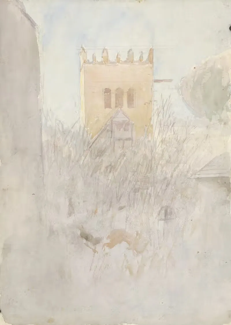 Колокольня в Стражках II by Ладислав Меднянски, 1890–1910 — digital art print download