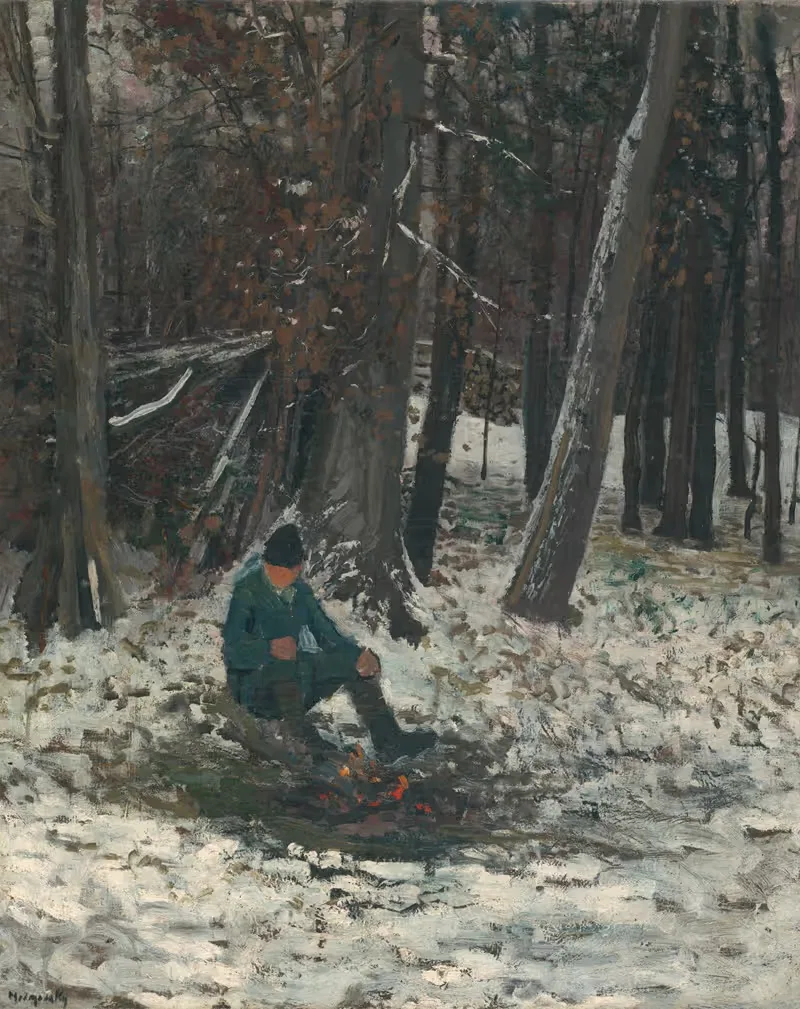 Лесоруб by Ладислав Меднянски, 1885–1895 — digital art print download