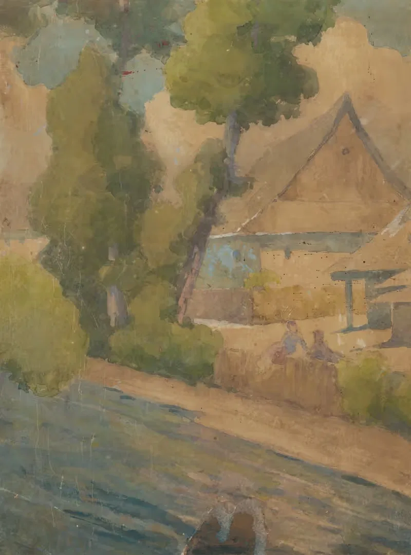 У воды by Людовит Чордак, 1920–1925 — digital art print download
