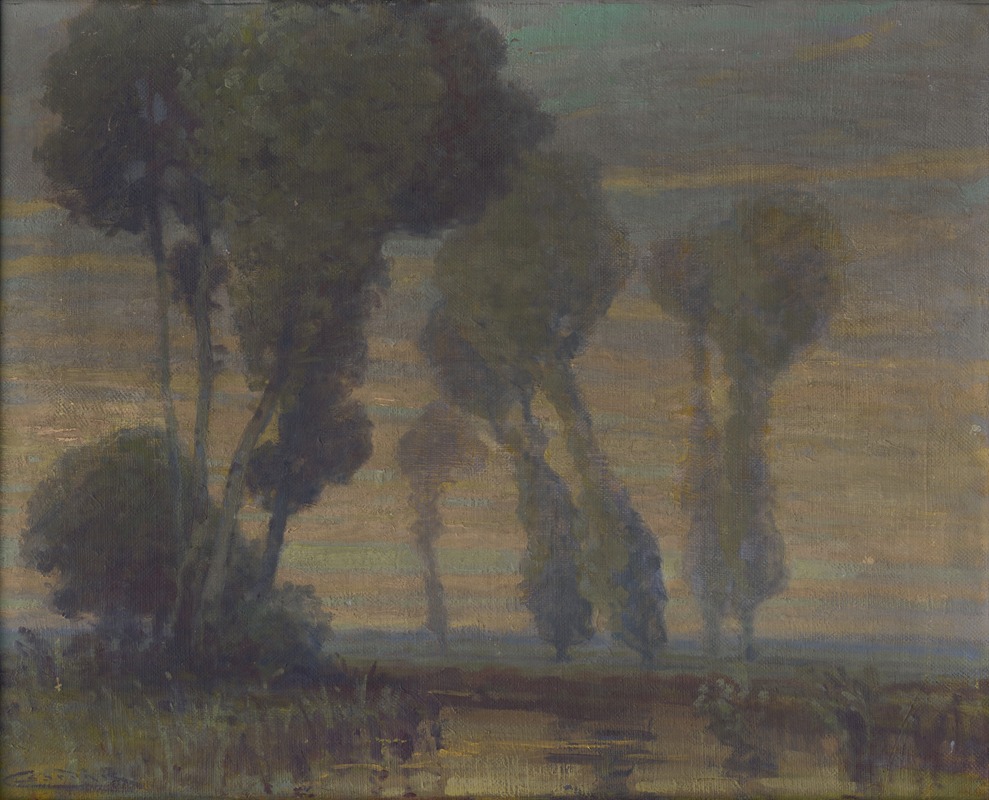 Пейзаж by Людовит Чордак, 1910–1920 — digital art print download