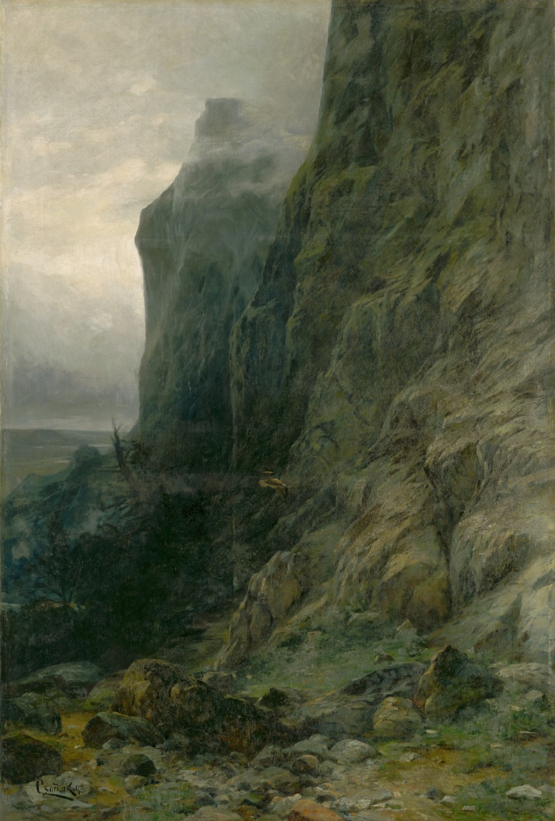 Rocks by Ľudovít Čordák, 1895 — digital art print download