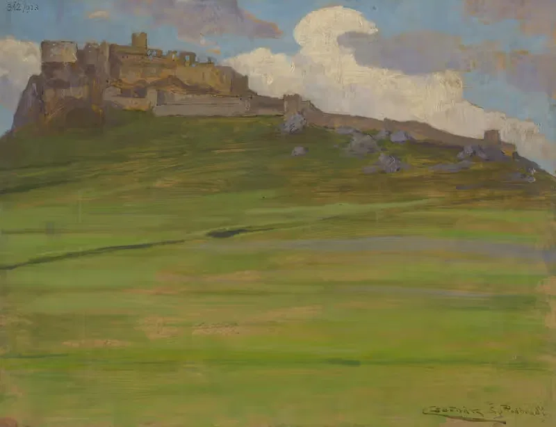 Спишский замок by Людовит Чордак, 1923 — digital art print download