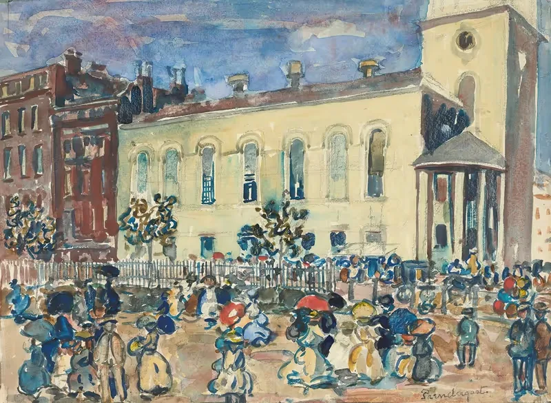 Park Street Church, Boston — Maurice Prendergast