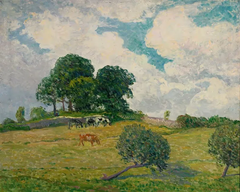 Белые облака, Роспорден by Максим Мофра, 1900 — digital art print download