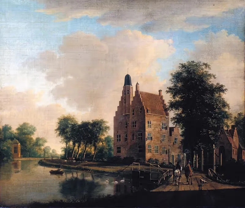 Хейс Оудаен, рядом с Брукеленом by Кристиан Цепп, 1780 — digital art print download