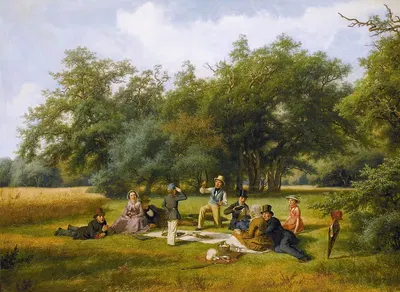 The Picnic by David Monies — digital art print download