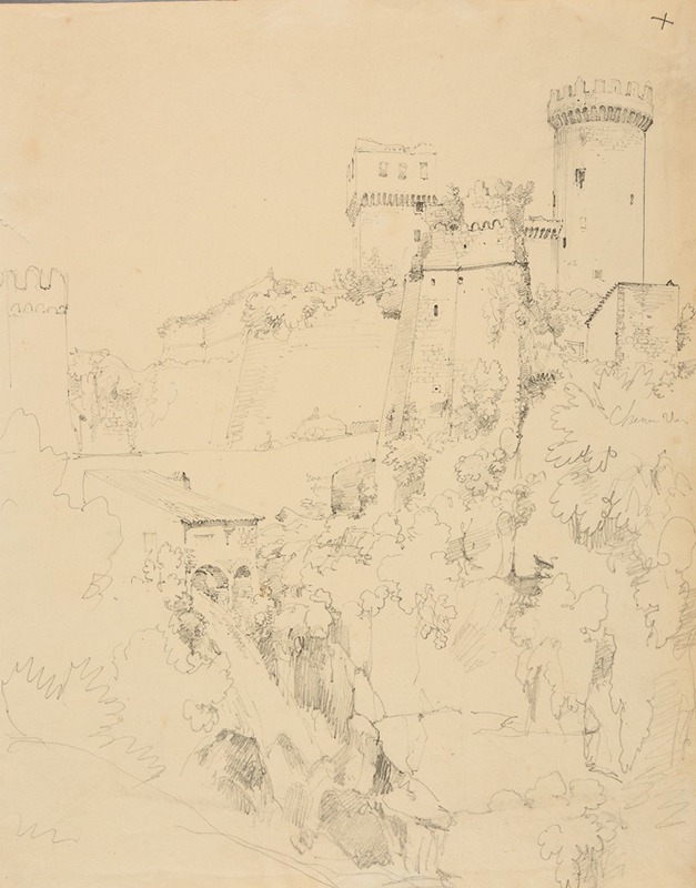 Château indéterminé by Жак-Раймон Брассас — digital art print download