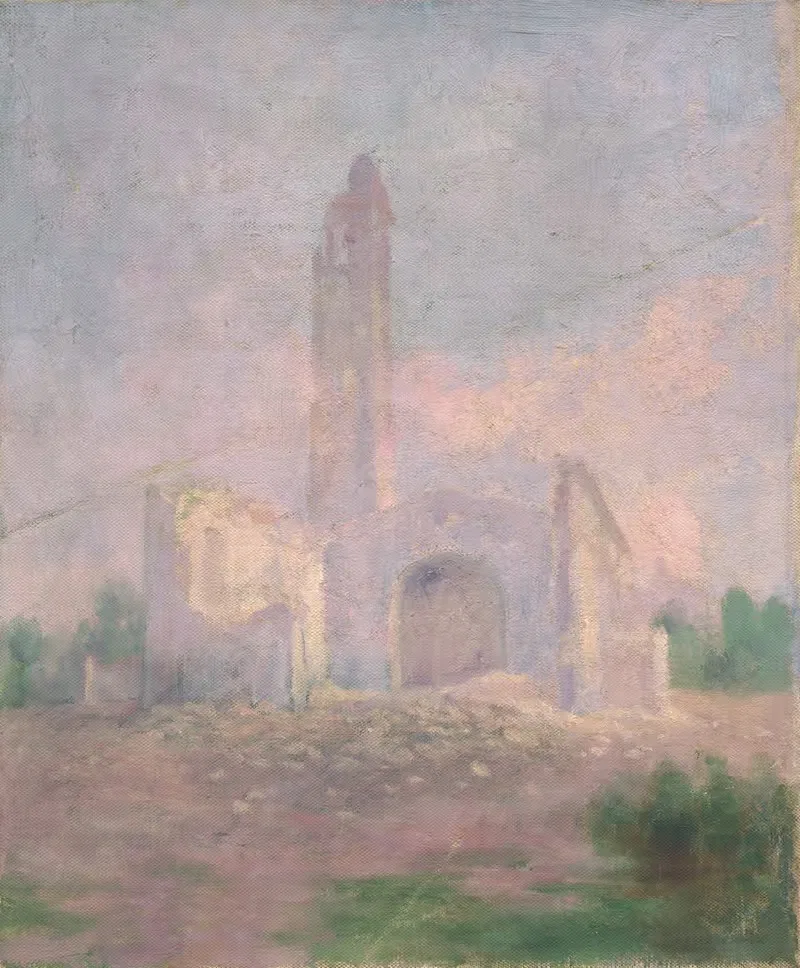 Ruins of a Church — Dezider Czölder