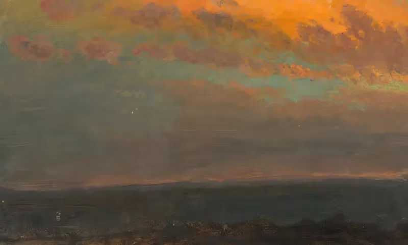Hudson Valley at Sunset by Frederic Edwin Church — digital art print download