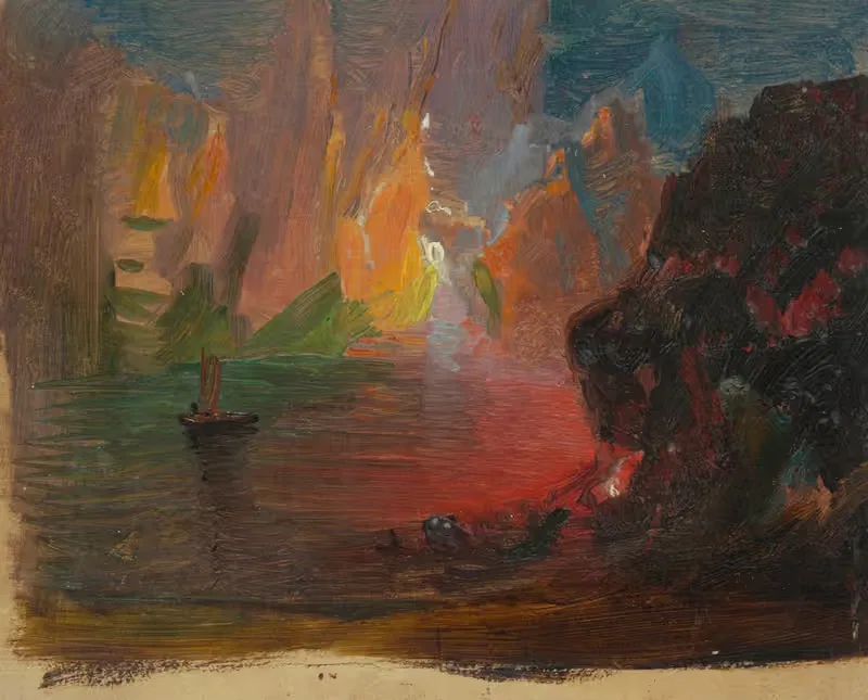 Iceberg Fantasy by Frederic Edwin Church — digital art print download