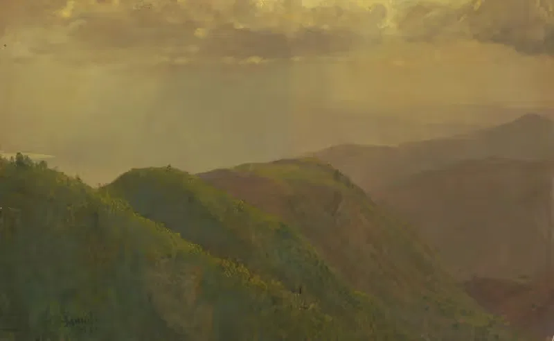 Landscape in Jamaica, West Indies — Frederic Edwin Church