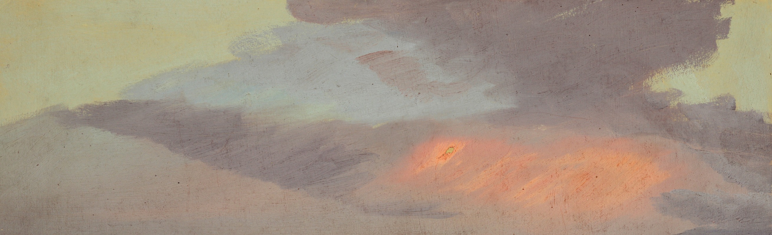 Sunset cloud study by Frederic Edwin Church — digital art print download