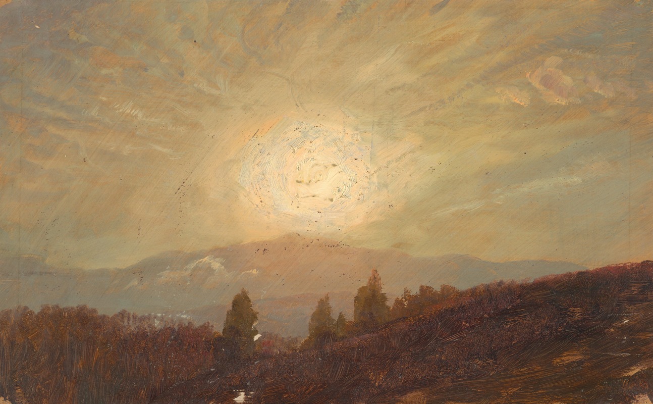 Sunset by Frederic Edwin Church — digital art print download