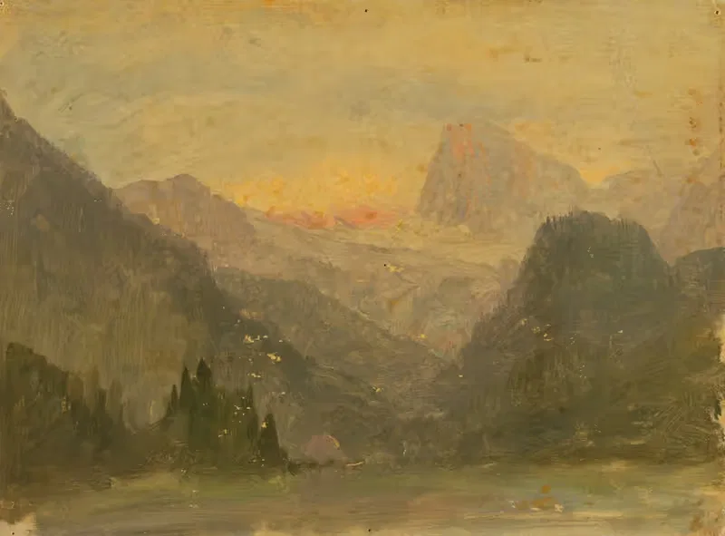 The Watzmann, near Berchtesgaden — Frederic Edwin Church