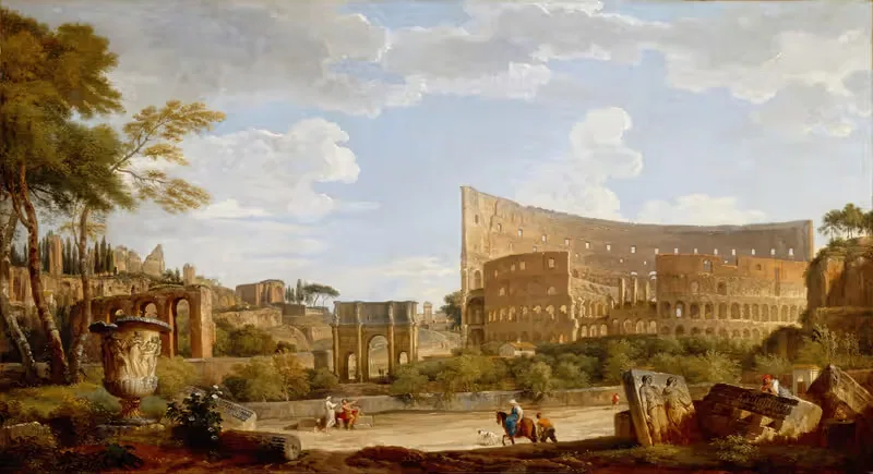 View Of The Colosseum — Giovanni Paolo Panini