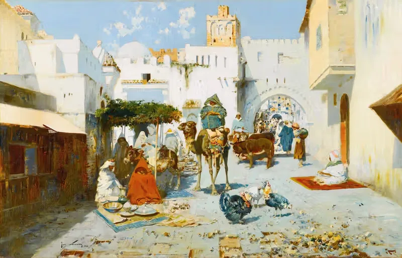 Сук by Хосе Наварро и Ллоренс, 1900 — digital art print download