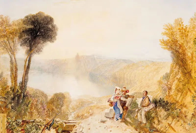 Lake Albano, Italy — Joseph Mallord William Turner