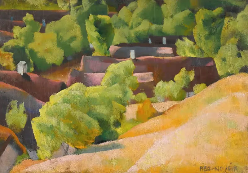 In The Hills Of Buda — Vilmos Aba-Novák