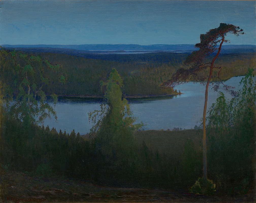 Пейзаж by Бьёрн Аhlгренссон, 1901 — digital art print download