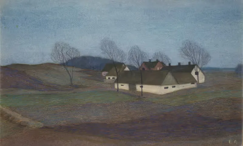 A Farm House in Själland — Ester Almqvist