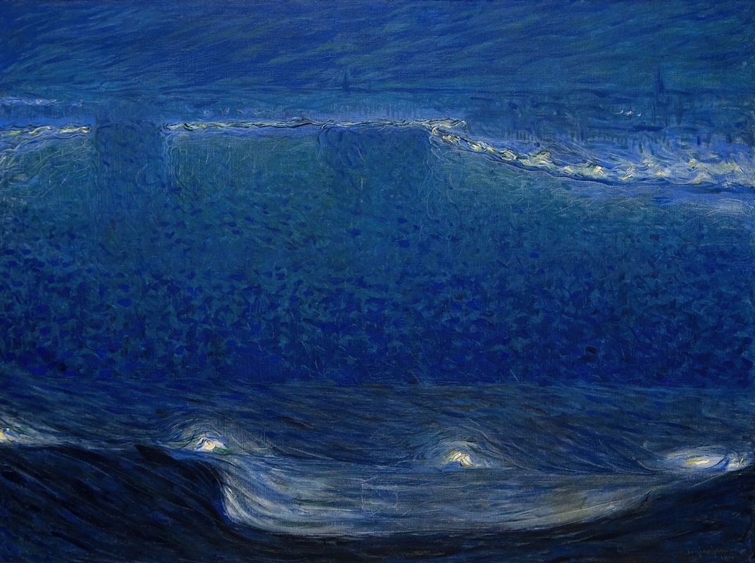 Nocturne by Eugène Jansson, 1901 — digital art print download