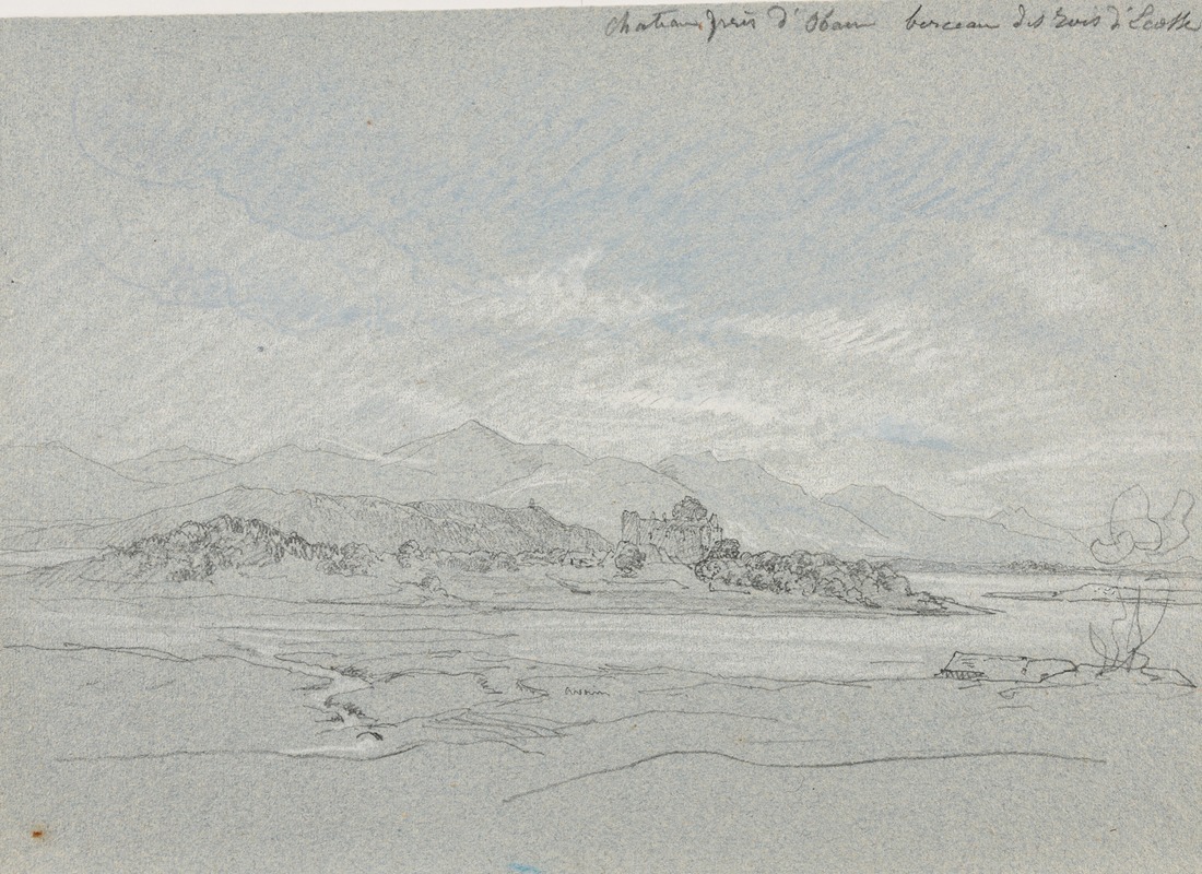 Paysage près d'Oban by Жак-Раймон Брассас — digital art print download