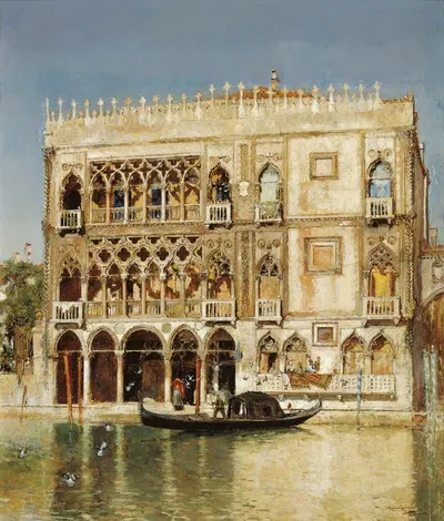 Ca d'Oro by Хосе Морено Карбонеро, c. 1897 — digital art print download