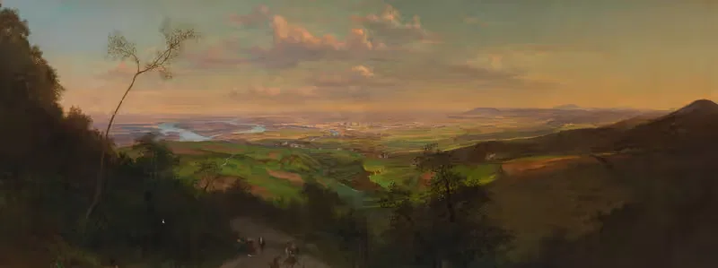 Wien vom Kahlenberg aus gesehen — Josef Schwemminger