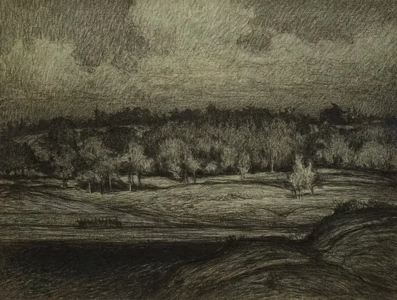 Landscape near Stockholm — Karl Nordström