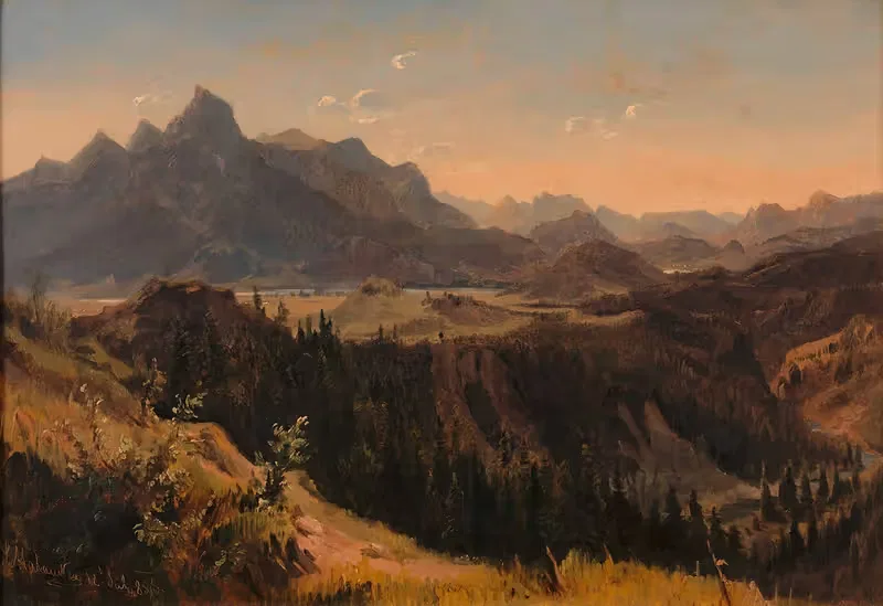 Partie aus den Julischen Alpen — Ludwig Halauska