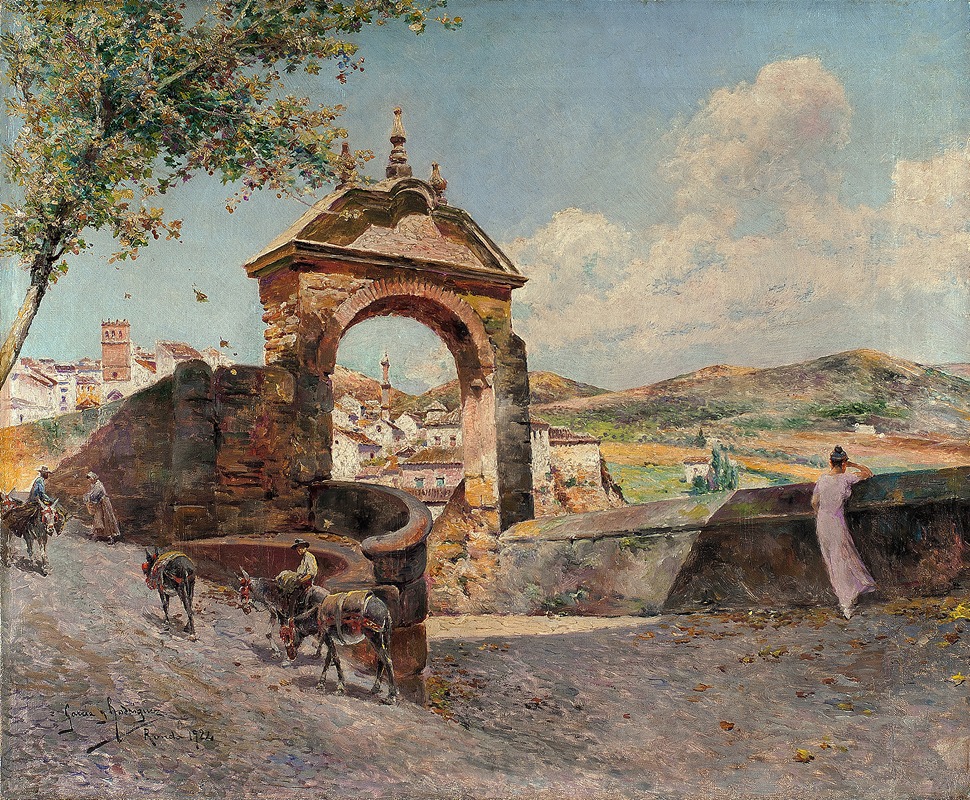 Ронда by Мануэль Гарсия и Родригес, 1924 — digital art print download