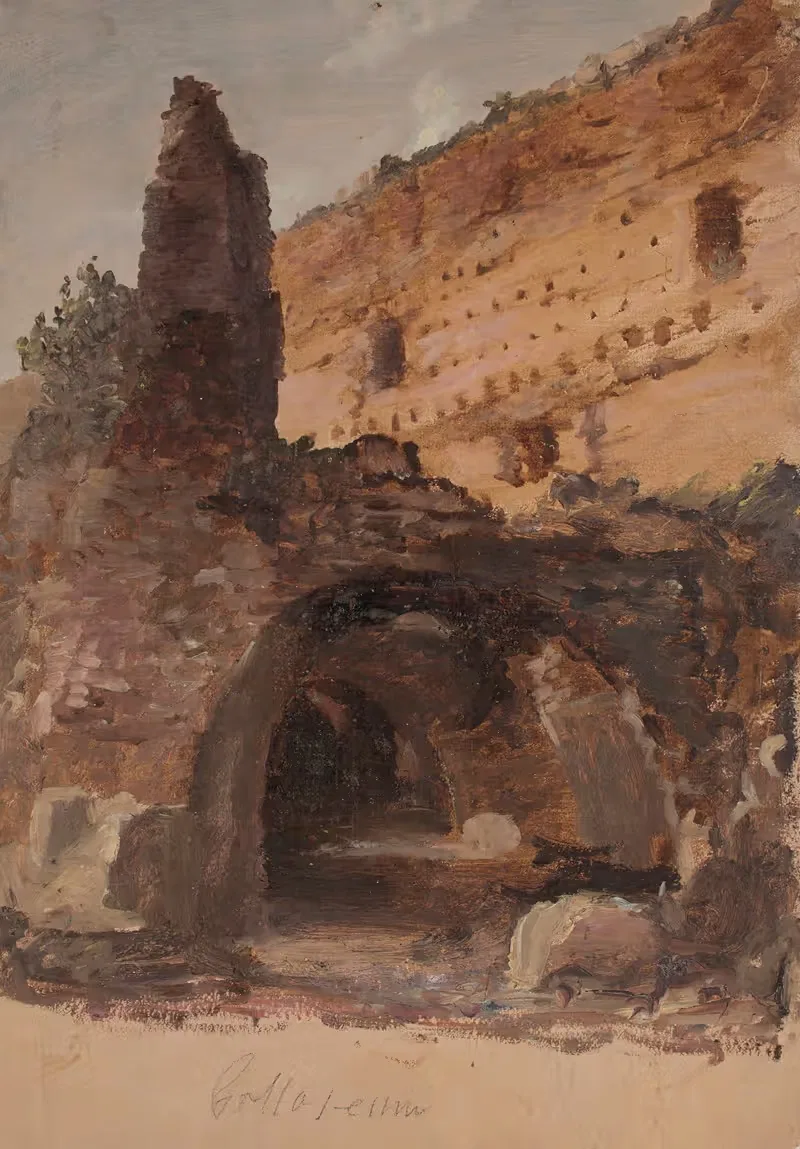 The Colosseum by Thomas Cole, 1832 — digital art print download