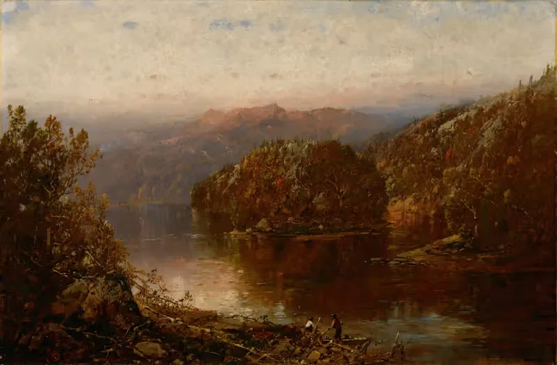 October Morning in New Hampshire — William Louis Sonntag
